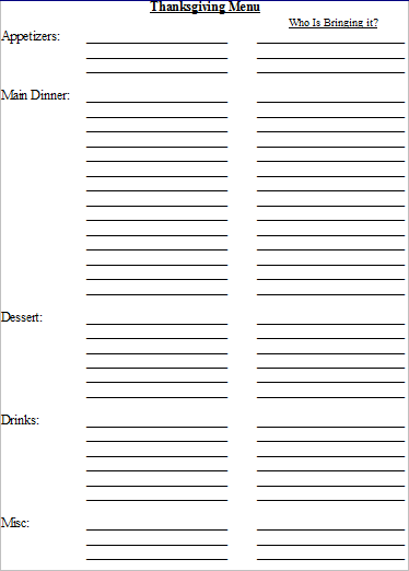 have a stress free thanksgiving holiday free thanksgiving menu holiday menu planner